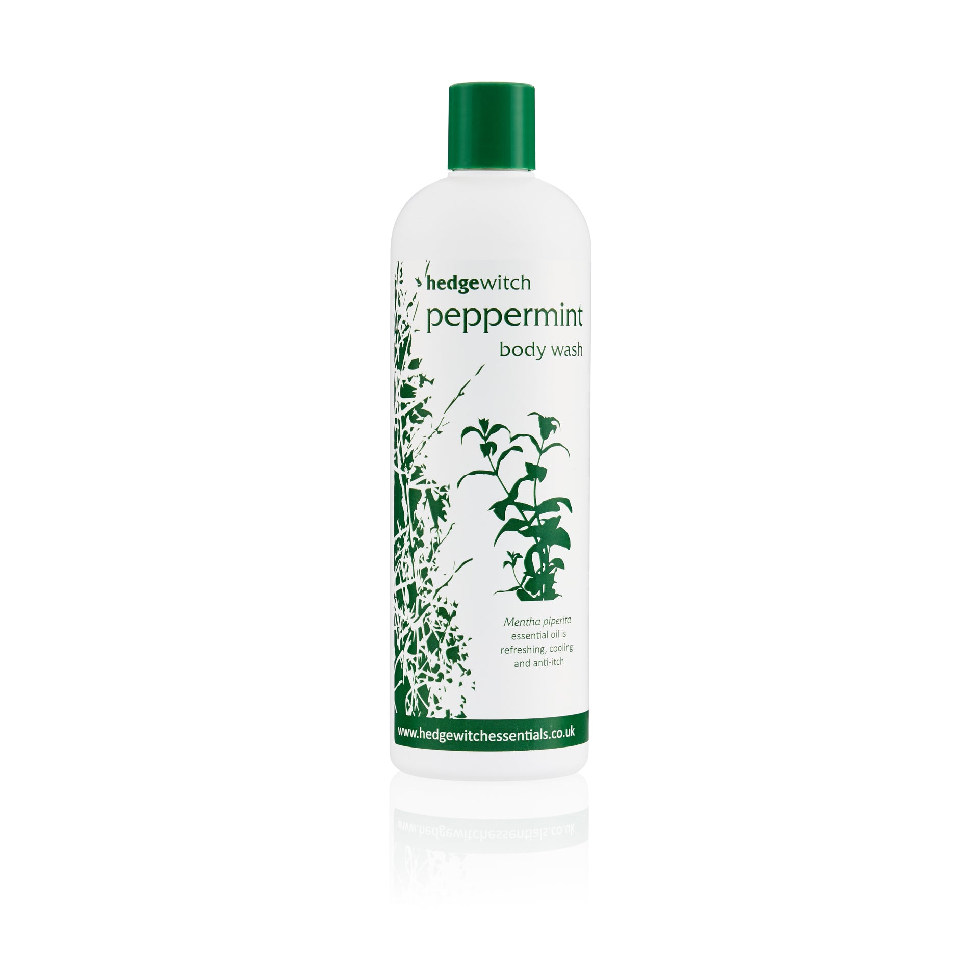 natural peppermint body wash, 500ml