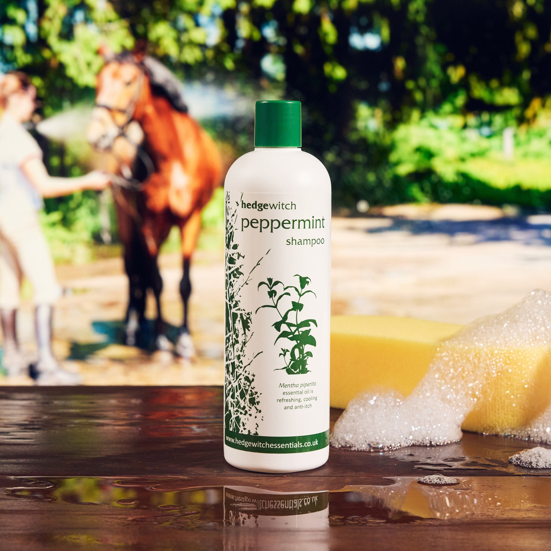 natural peppermint shampoo, 500ml