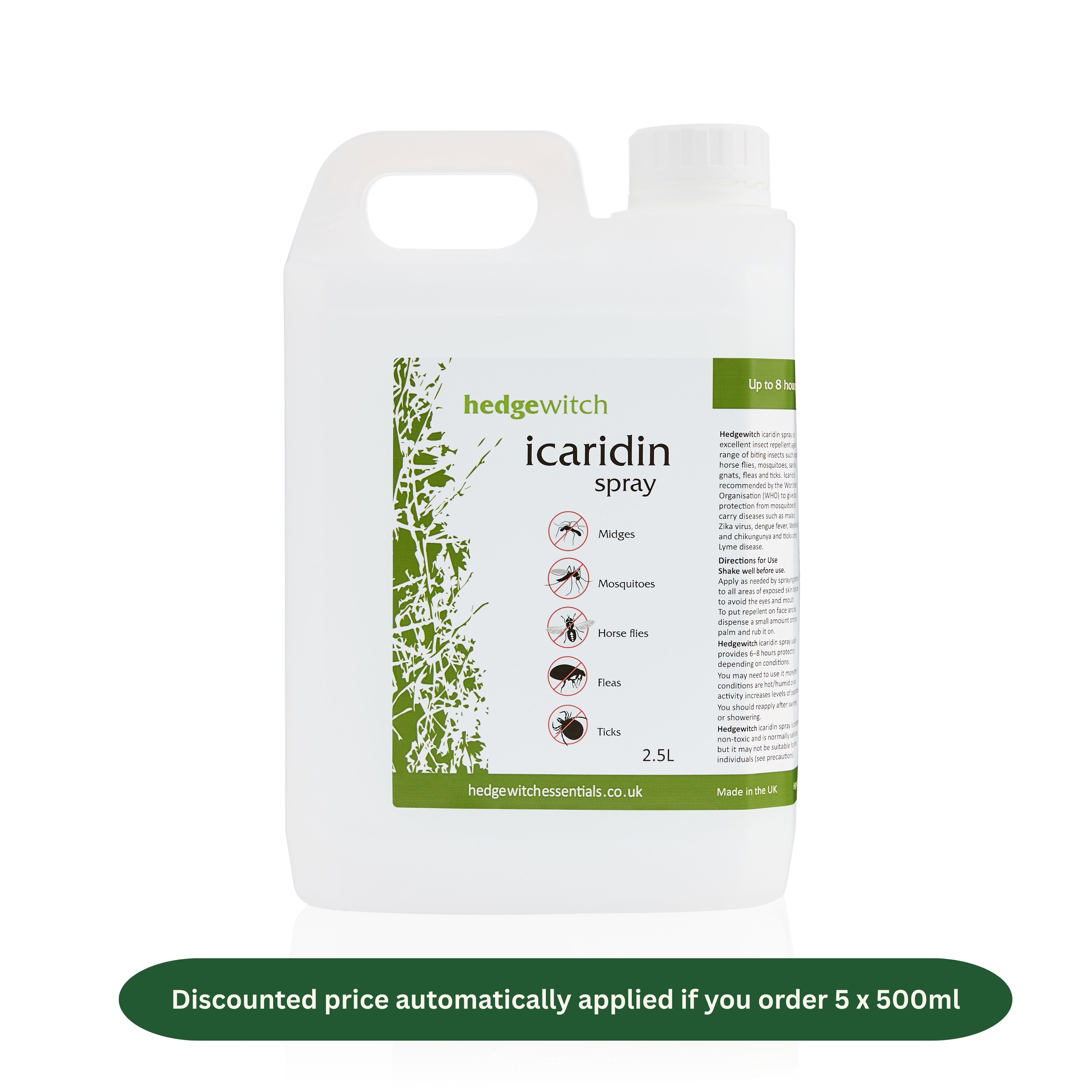 icaridin insect repellent, 2.5 litre