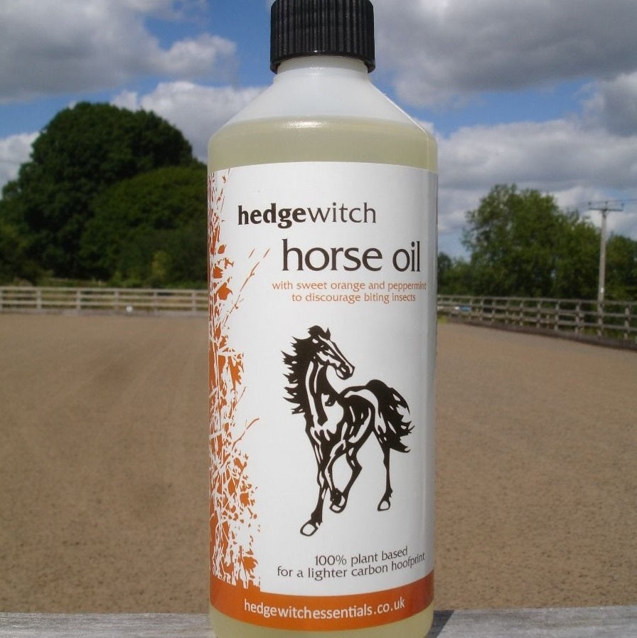 horse oil with sweet orange and peppermint, 500ml