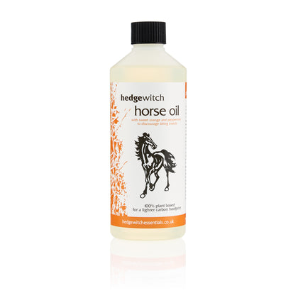 horse oil with sweet orange and peppermint, 500ml